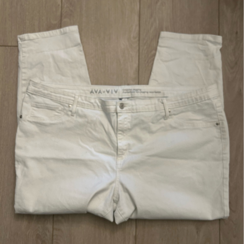 Ava & viv cropped jeggingss